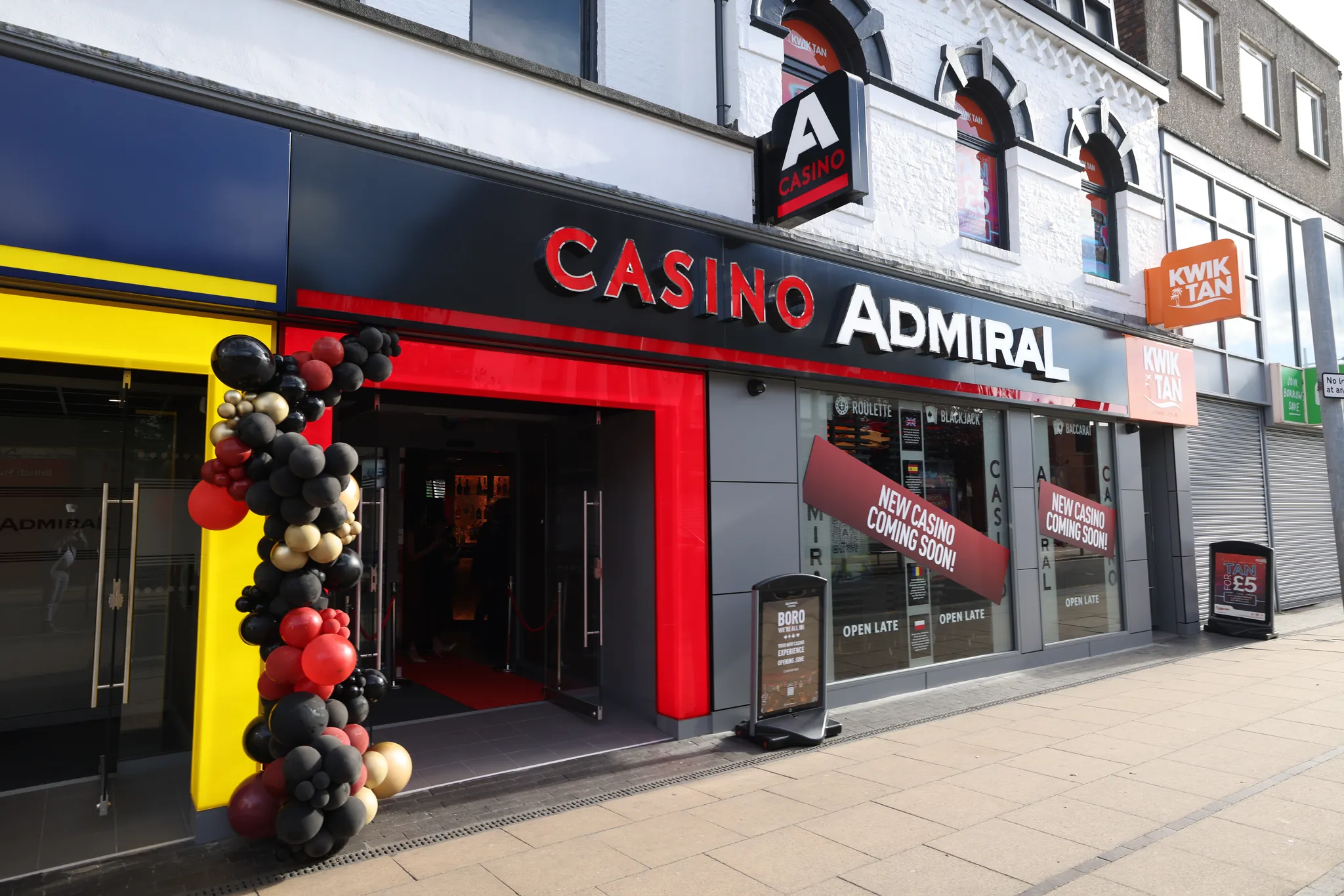 Casino Admiral Middlesbrough exterior on Newport Road